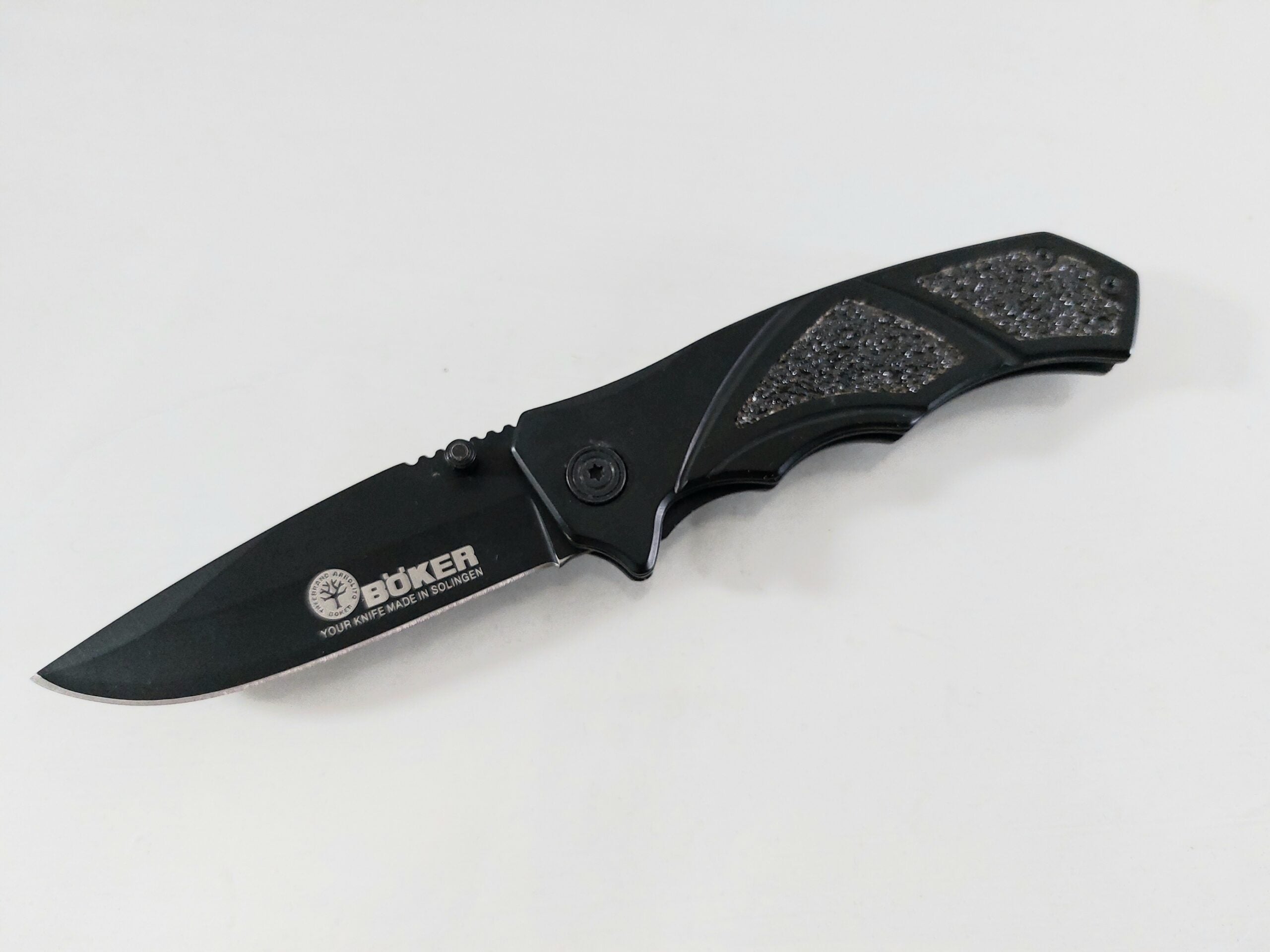 Сгъваем джобен нож - Boker с черно тефлоново покритие