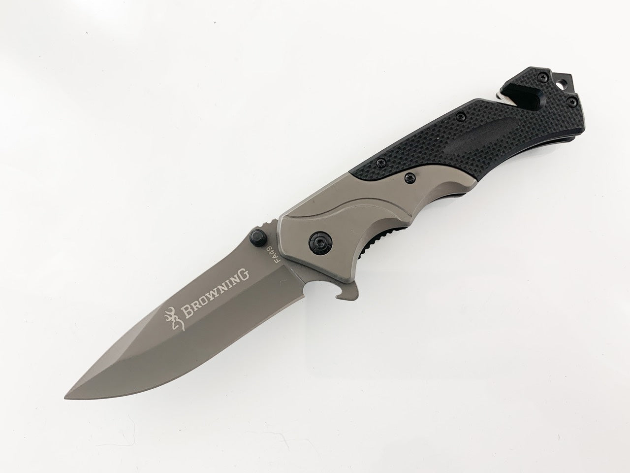 Browning FA49 - Сгъваем автоматичен нож с иноксово покритие на острието