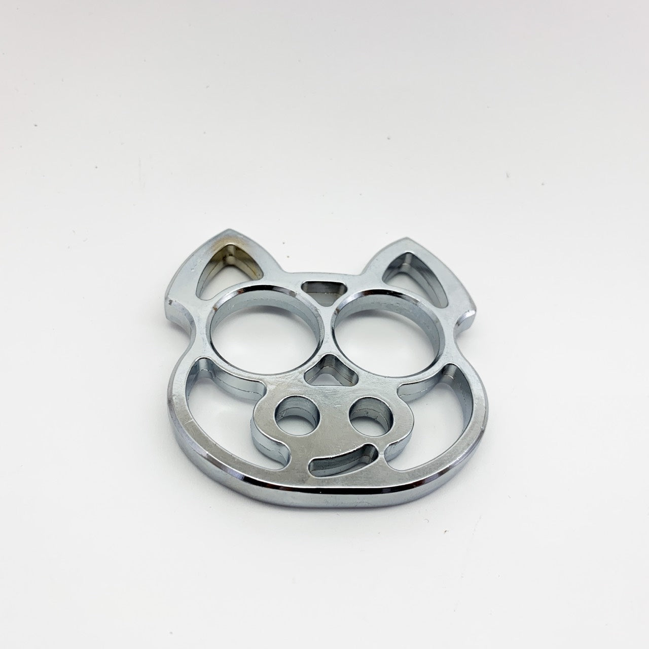 Ключодържател / бокс сребрист цвят форма на прасе от медицинска стомана