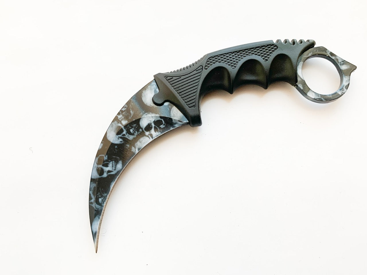 CS GO - karambit skull zombie SKIN карамбит остър като бръснач