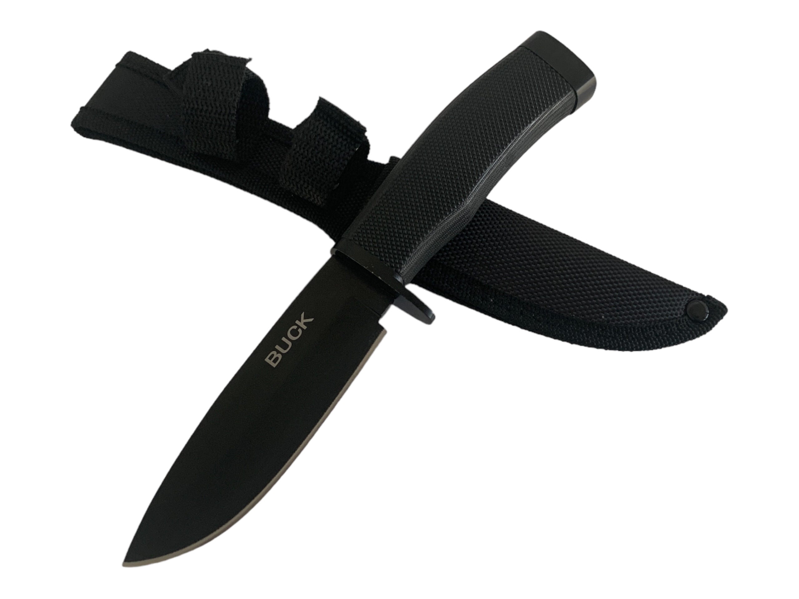 Надеждност и комфорт при лов Ловен нож с гумирана дръжка от Black Buck USA