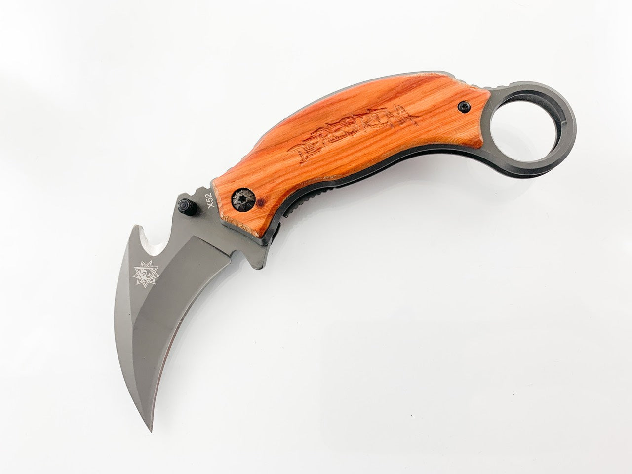 Derespina X52 Karambit Tactical сгъваем тактически нож карамбит с резец