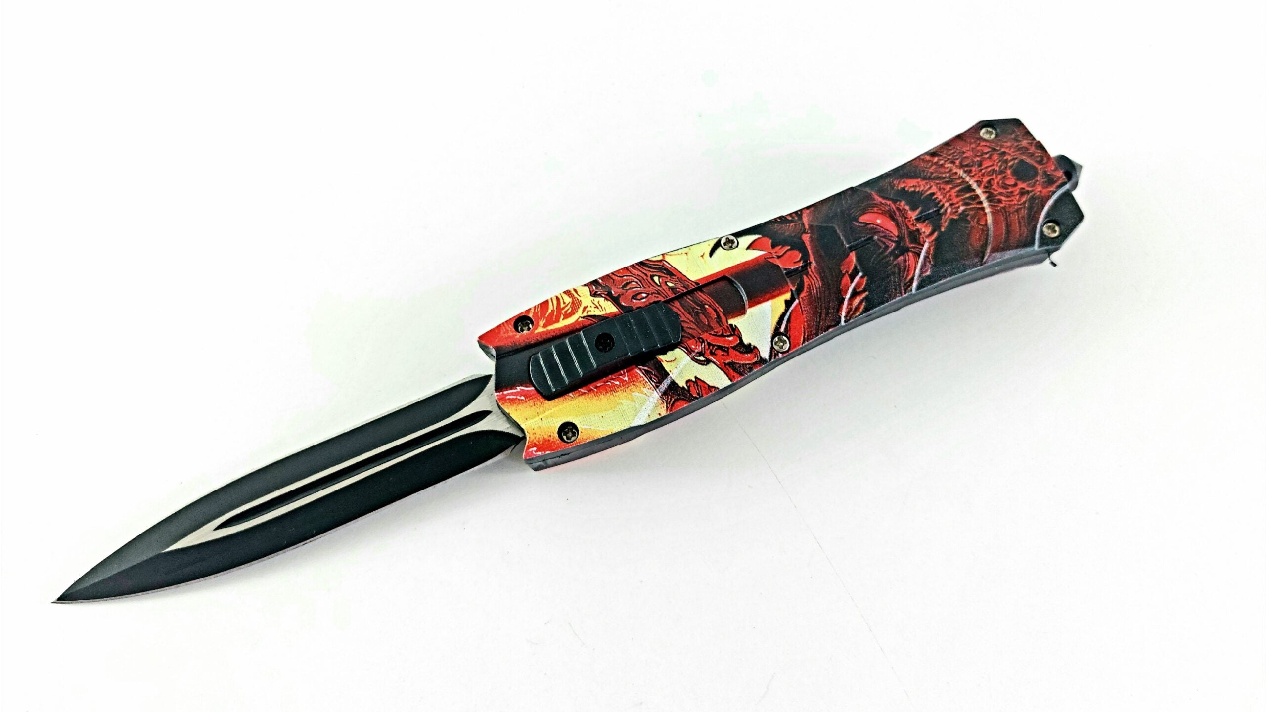 Автоматичен сгъваем нож OTF model Red Monster