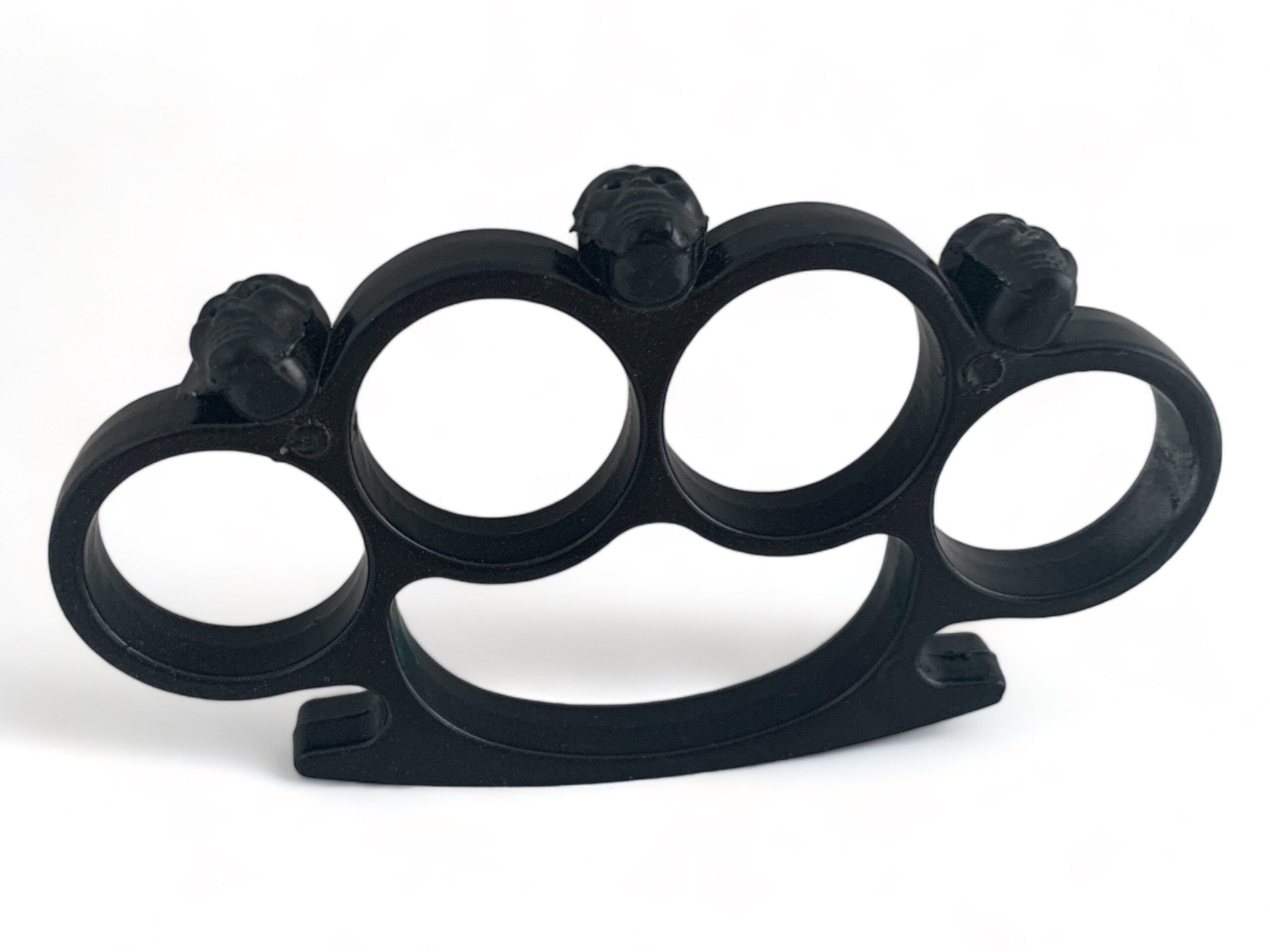 Метален бокс за самозащита с декорации на черепи - Стилен и функционален