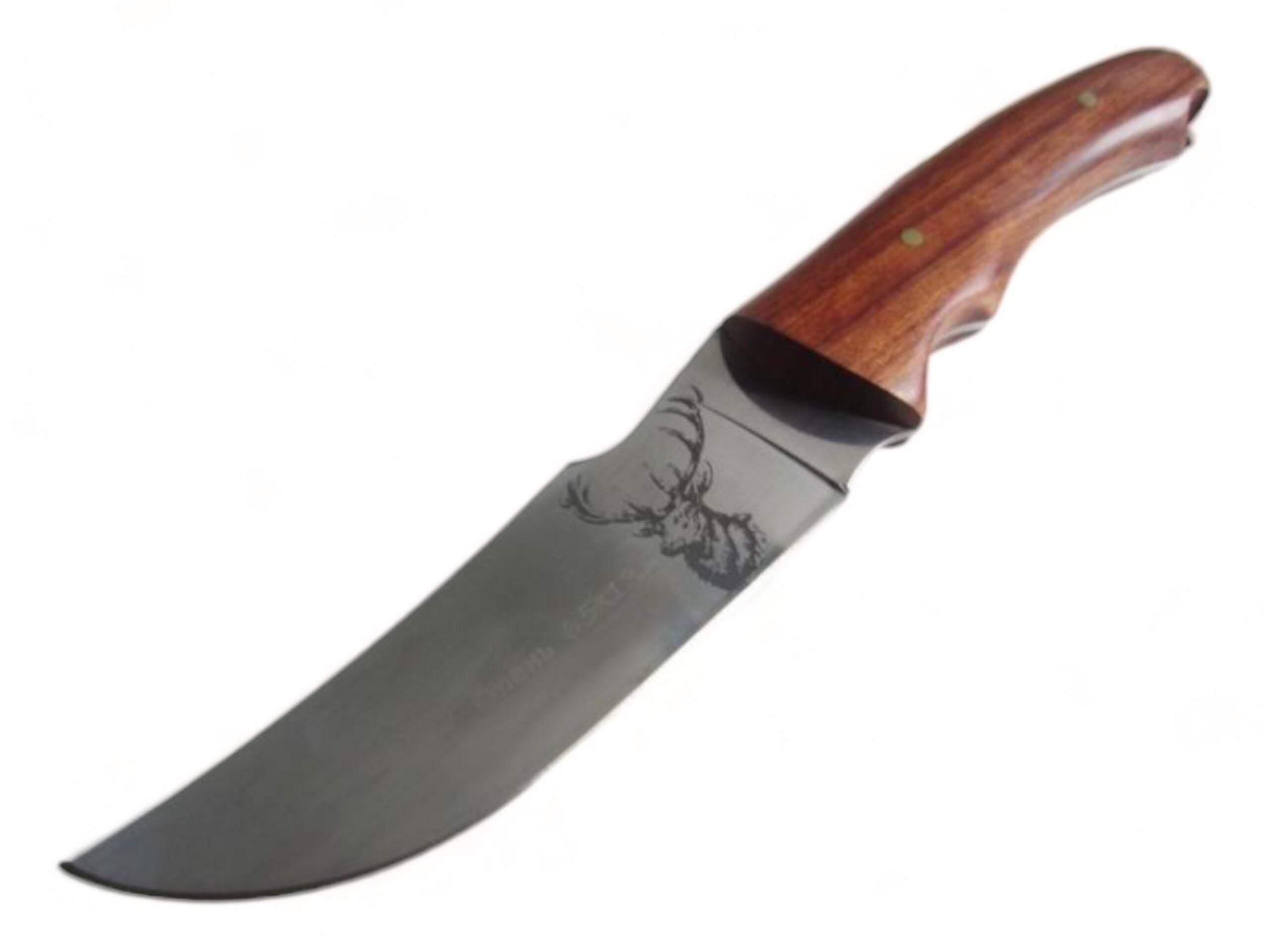 ловен нож с гравиран Елен/Олен-Руски