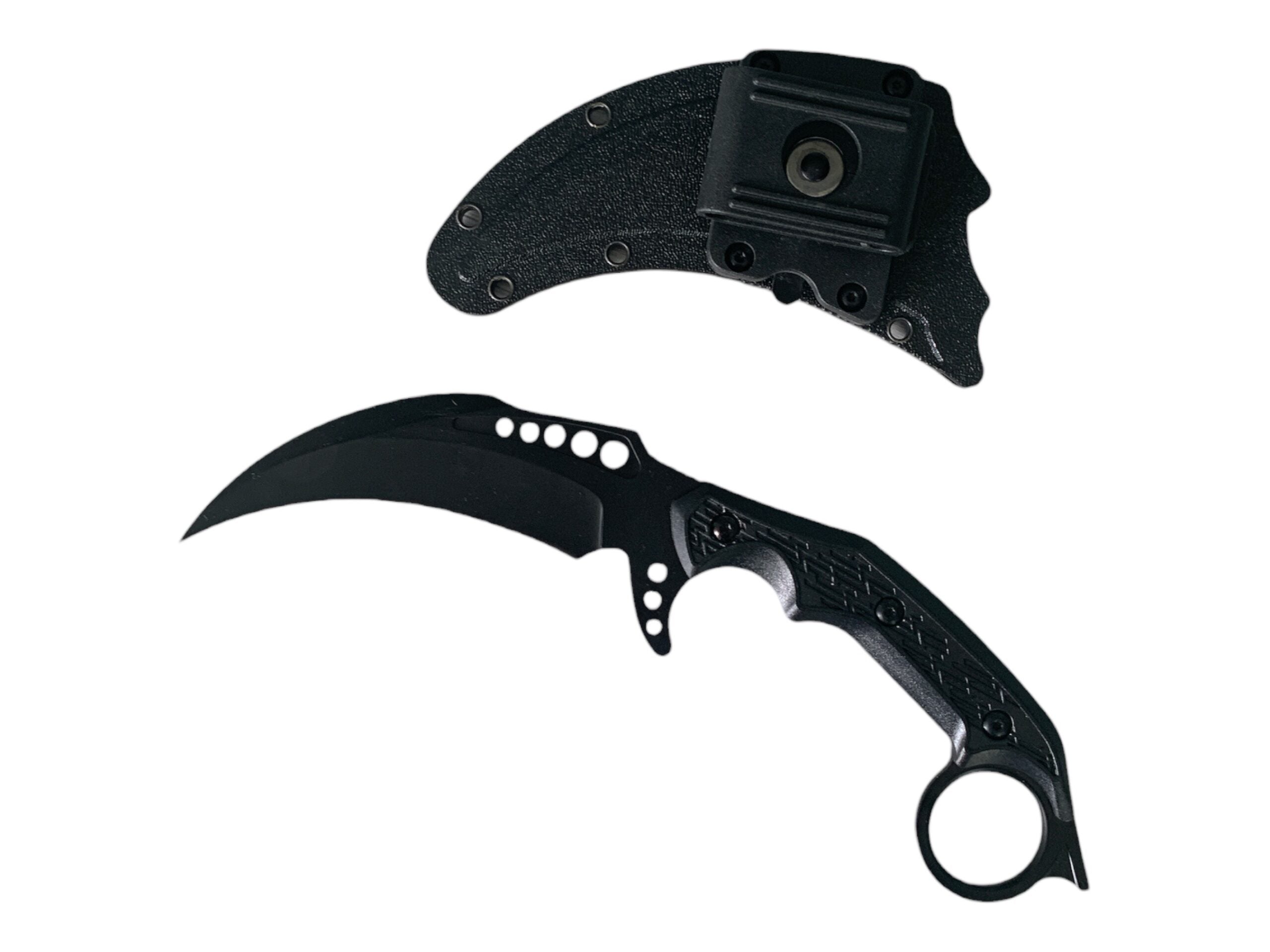 Karambit с черно покритие и Kydex калъф