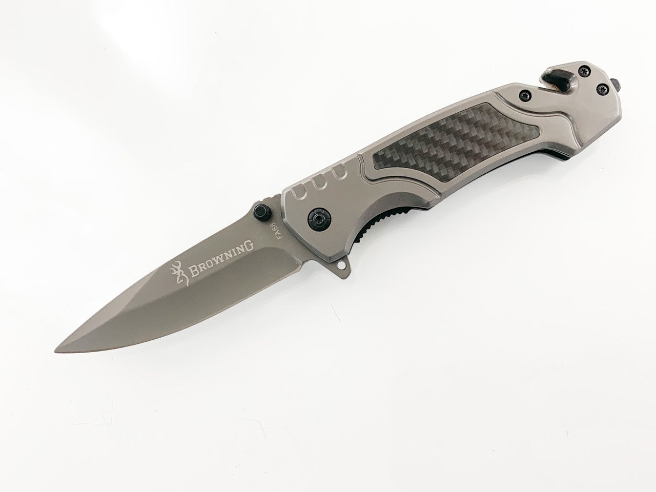 Browning FA68 - Сгъваем автоматичен нож с иноксово покритие на острието