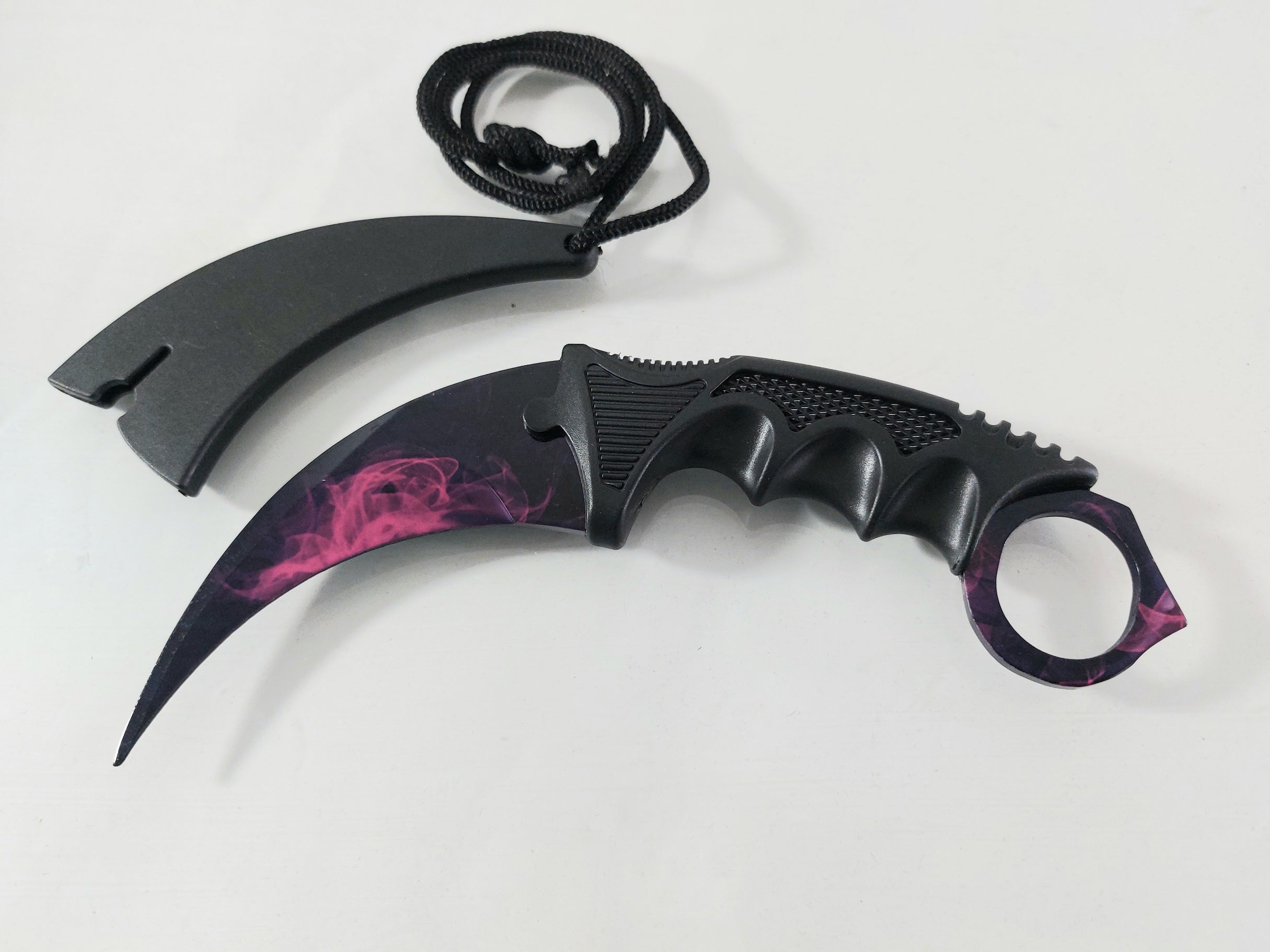 Karambit CS GO galaxy карамбит тренировъчен незаточен model 2