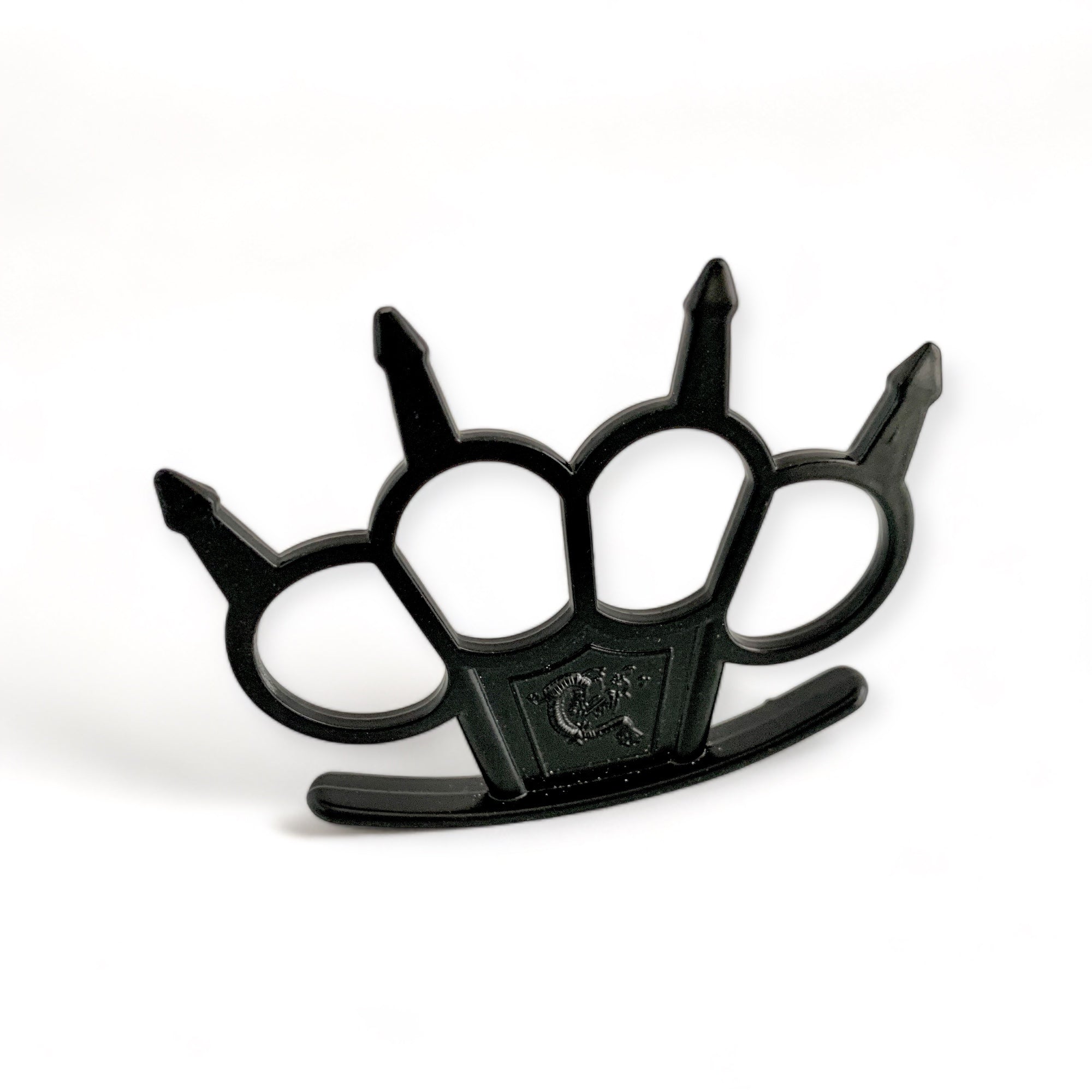 Метален защитен инструмент за самоотбрана с ергономични отвори