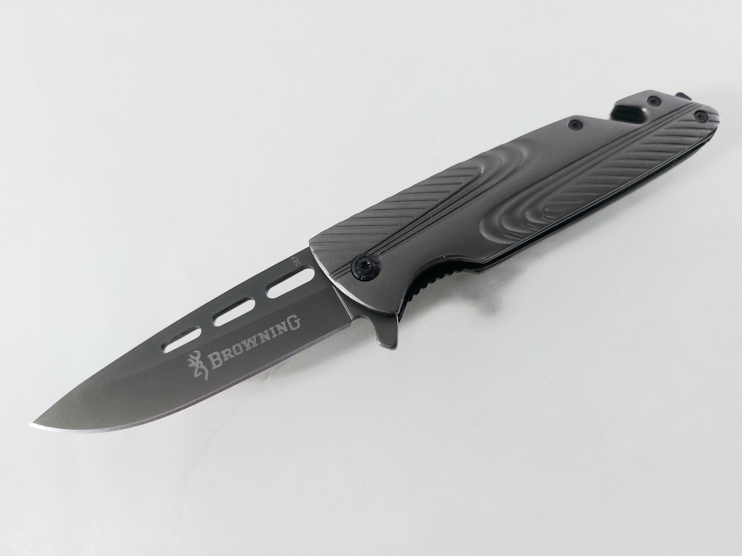 Browning 367 - Сгъваем автоматичен изцяло метален нож с иноксово покритие
