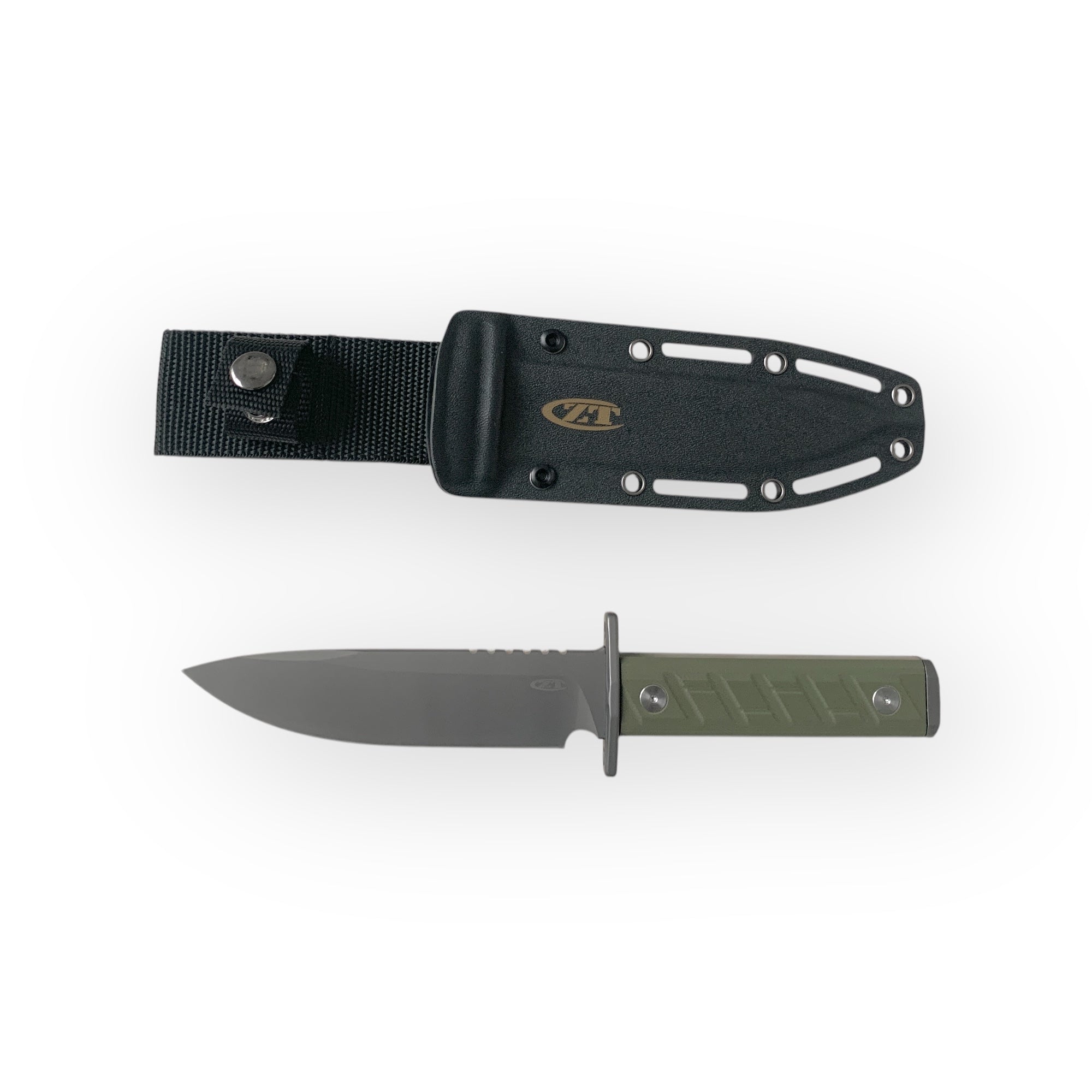 Зелен тактически нож Tactix Gear с кания