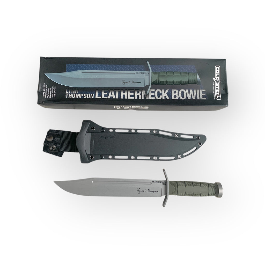 Ловен нож TitanCut Leatherneck Bowie – D2 стомана, полимерна дръжка и кания ABS