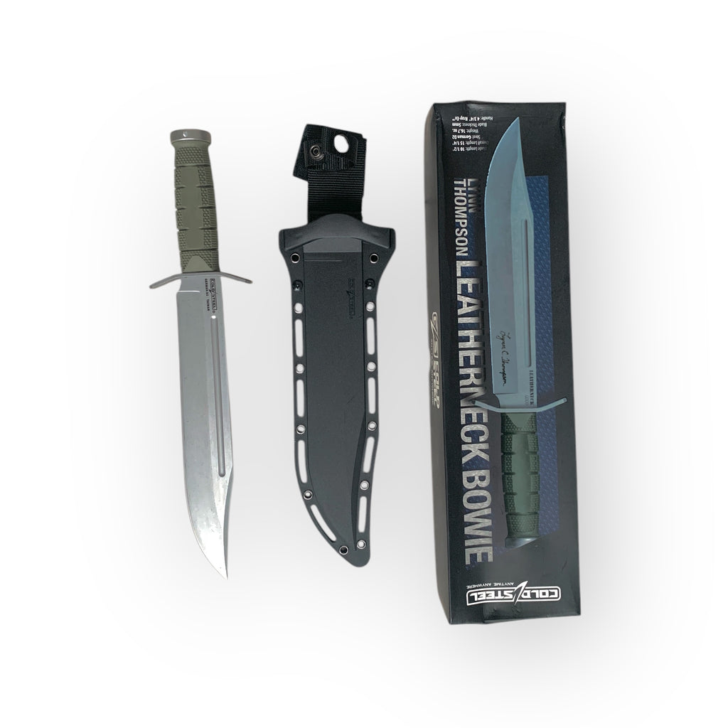 Ловен нож TitanCut Leatherneck Bowie – D2 стомана, полимерна дръжка и кания ABS