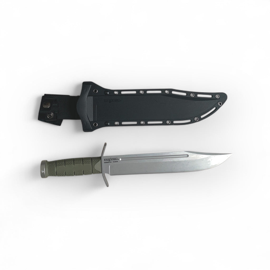 Ловен нож TitanCut Leatherneck Bowie – D2 стомана, полимерна дръжка и кания ABS